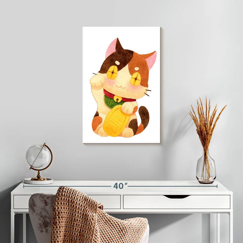 Brampt Chinese Cat, 24" H x 16" W