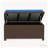 Patio Storage Bench,Garden Storage Bench,Outdoor Wicker Storage Bench-129427928