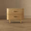 Ensemble de chambre à coucher avec commode et table de chevet 2 pièces Solara-128905474