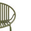 Ensemble de salle à manger d'extérieur moderne 7 pièces avec chaise empilable