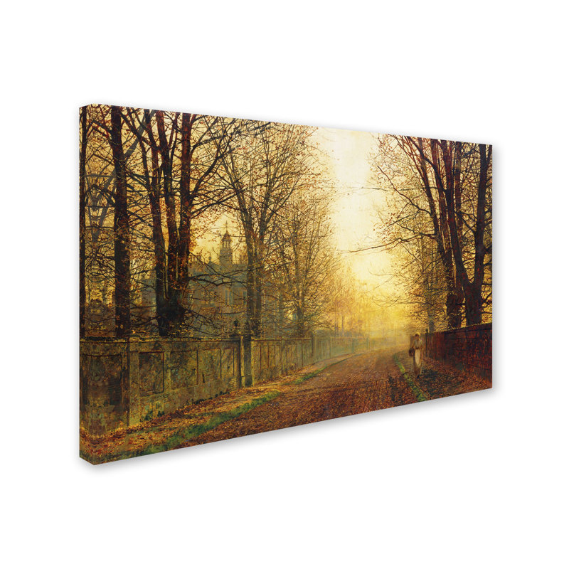 « whitby », reproduction sur toile tendue, H 12 po x l 19 po x P 2 po