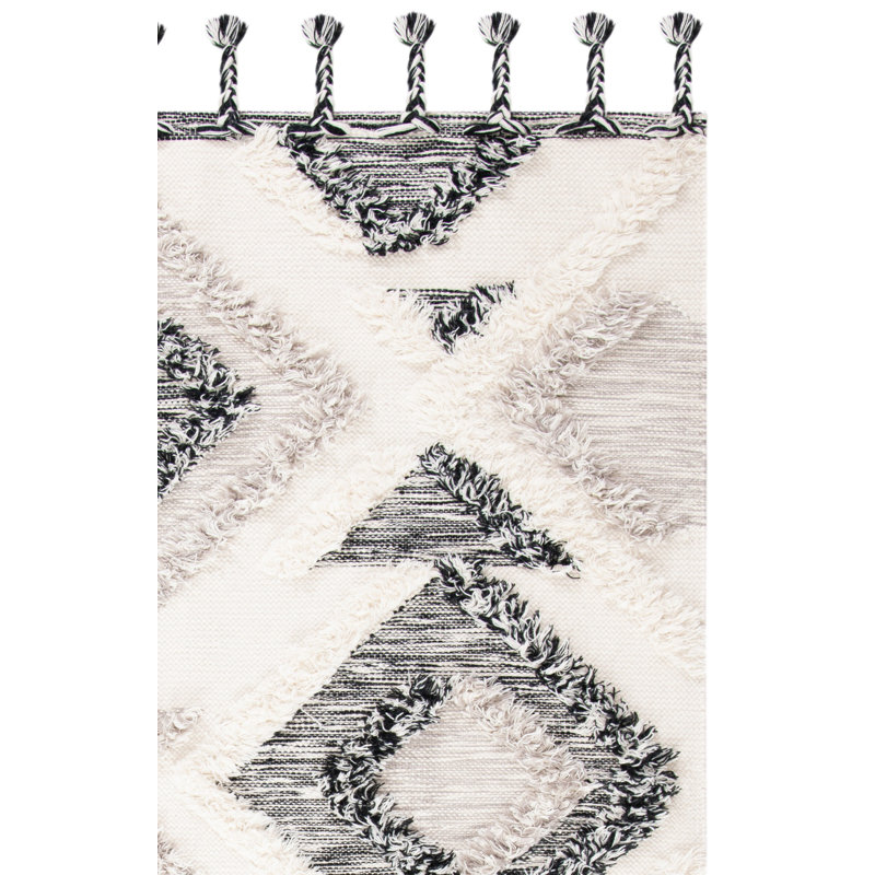 Tapis en laine tissé à la main Sumiton, Rectangle 6 pi x 9 pi