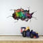 Adhésif décoratif graffiti 3D-86181534-84991012