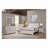 Farmhouse Rustic Wooden Panel Bed
