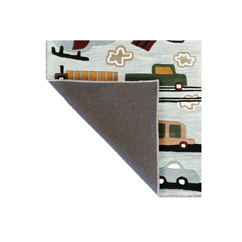 Tapis décoratif lavable voiture, Sous-tapis rectangulaire 3 pi 11 po x 5 pi 11 po i