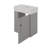 21.6" Floating Bathroom Vanity With Sink, Left Side Open Storage