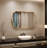 Scalloped Mirror Irregular Wall Mirror Unique Rectangle Mirrors for Bathroom，Entryway-323401840-323401842