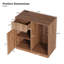 Grande armoire à café avec espace réfrigérateur, mini armoire réfrigérateur avec rangement pour le vin, support de réfrigérateur, buffet, table, armoire à vin pour cuisine, salle à manger-1294021046