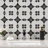 Amara 8 in. x 8 in. Encaustic Look Matte Porcelain Floor and Wall Tile-91710230