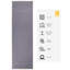 Tapis lavable anti-dérapant de style berbère de couleur grise pour la cuisine d'entrée-777873663