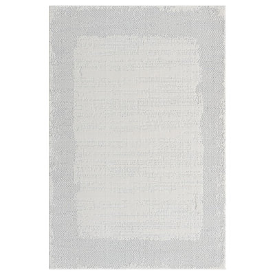 Boho Abstract Textured Area Rug