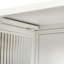 Armoire murale moderne 28 po, 2 portes en verre et 3 niveaux de rangement-279182924