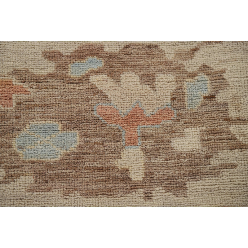Vegetable Dye Oushak Large Area Rug 10x14