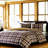 All Seasons Reversible Cotton Comforter Set with Matching Shams - Port Gamble Queen Bedding