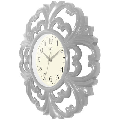 Horloge murale 15,5 pouces Siebeld Wisteria