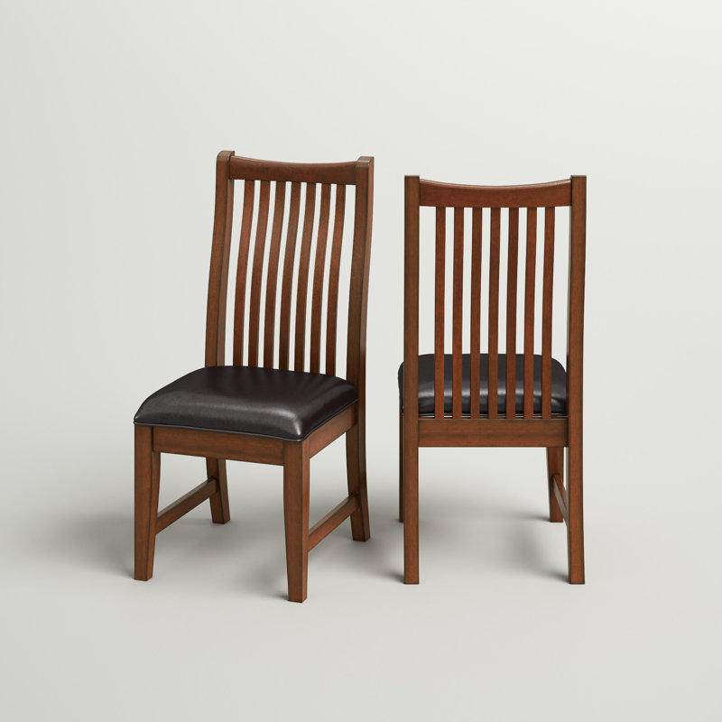 Chaise d'appoint en bois massif Richboro