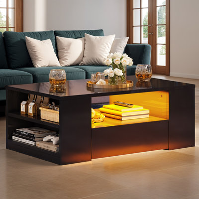 Table basse à DEL Jabari