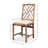 Brighton Fabric Cross Back Side Chair-123293557