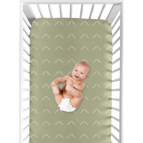 Sweet Jojo Designs Arrow Fitted Crib Sheet & Reviews | Wayfair