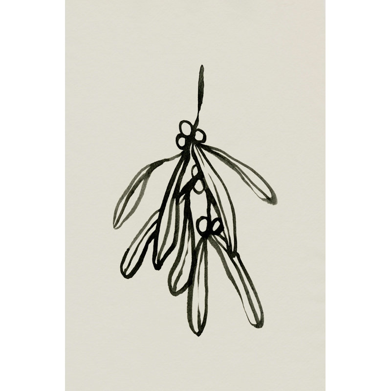 Croquis de gui II, H 18 po x l 12 po x P 1,25 po