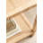 Rafina Coastal Tiered Rectangle Rattan Side Table