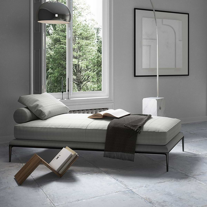 Portrait 24x24 Matte Porcelain Tile, Ocean Blue