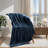 Superior Solid Polyester Reversible All-Season Fleece Throws Blanket-845056056-904113374