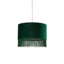 32cm H Velvet Drum Pendant Shade
