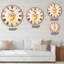 Horloge murale en métal aquarelle 23"-73077592