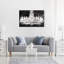 «Decadent Soiree», impression sur toile tendue en noir et blanc-1807720767-1807720713