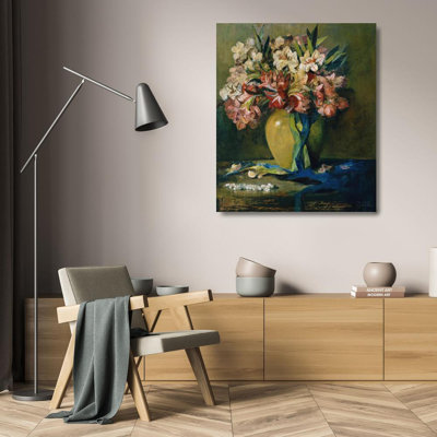 "Bouquet" par Anton Muller-Wischin - Art sur toile tendue avec châssis