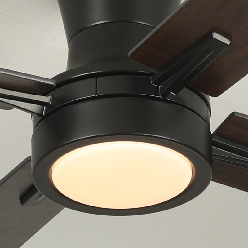 Ventilateur de plafond à intensité variable de 52 po avec lumières et télécommande CCCC 6 vitesses Karlena