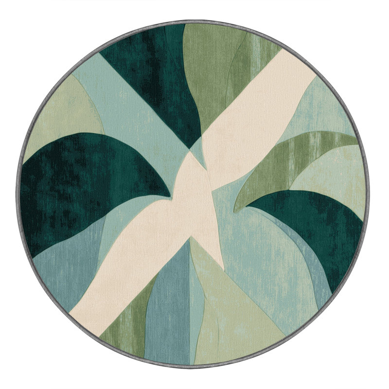 Cosmic Tranquility Rug, Round 8'