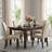 Upholstered Linen Wooden Dining Chairs-303141209
