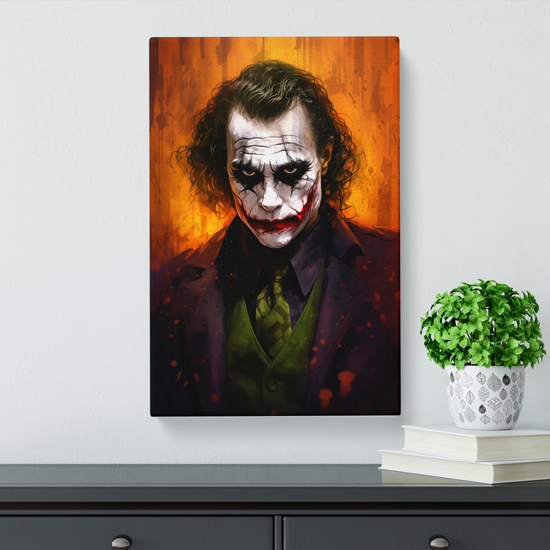 Joker - No Frame Print, 76cm H x 50cm W x 3cm D