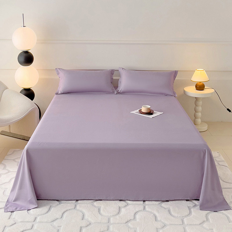 Fiber bed sheet Solid Color Ease Friendly Washable Sheets, B