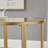 Doynton Round Glass Top End Side Table-1471048663