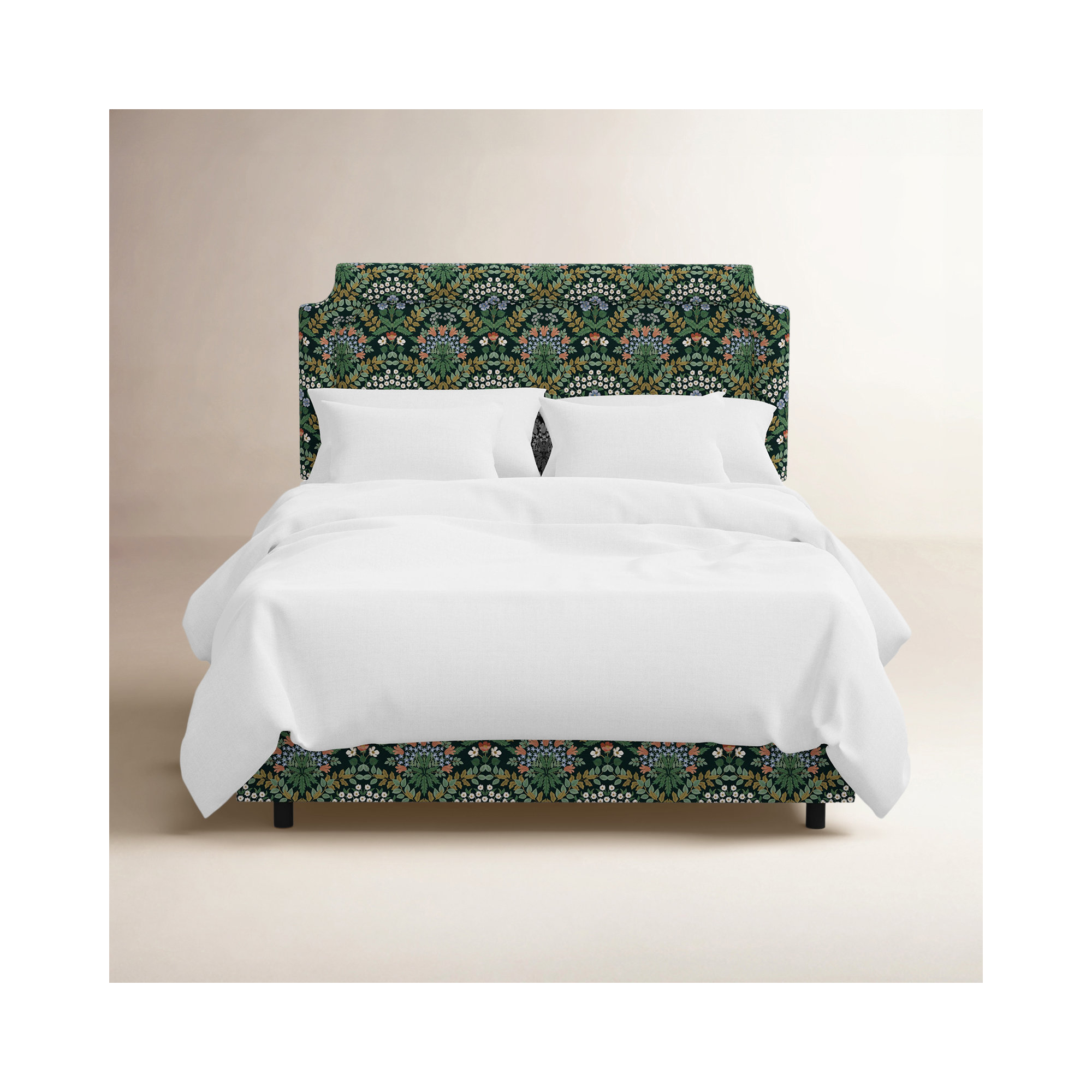 Hampton Bed, Twin, Menagerie Black