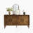 Farmhouse Credenza, Sideboard With Adjustable Shelves, Storage Cabinet For Living Room, Kitchen
