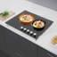 Plaque de cuisson électrique à 4 brûleurs pour comptoir avec surface de cuisson intégrée 600 W, 1200 W, 1000 W, 600 W