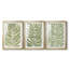 Driftwood Palm Leaf I - Impression personnalisée de qualité supérieure avec cadre - 3 pièces-925843925-925843912
