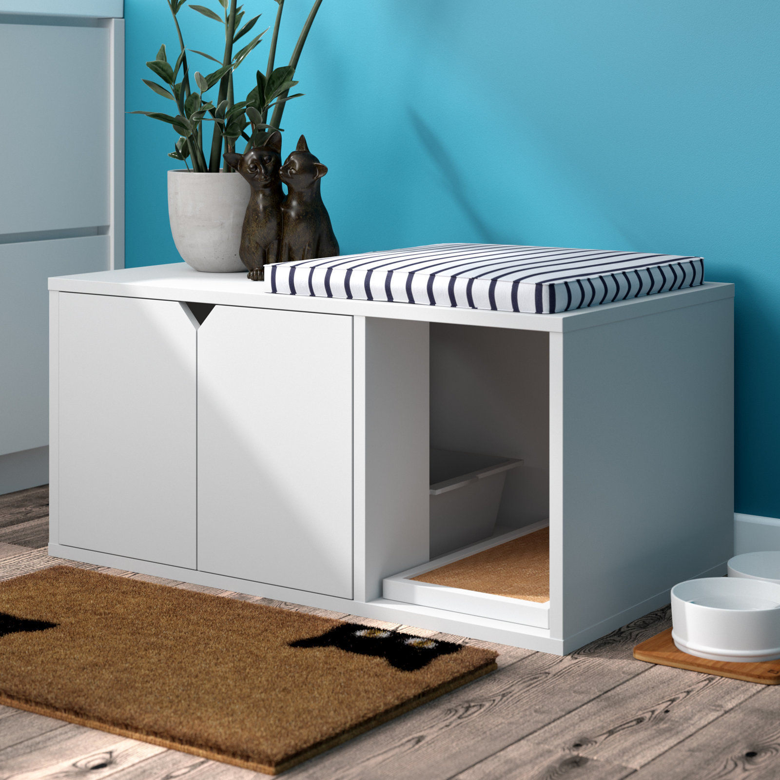 Kells zBoard Paperboard Litter Box Enclosure