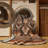 Machine Washable Persian Brown Area Rug-1397985265