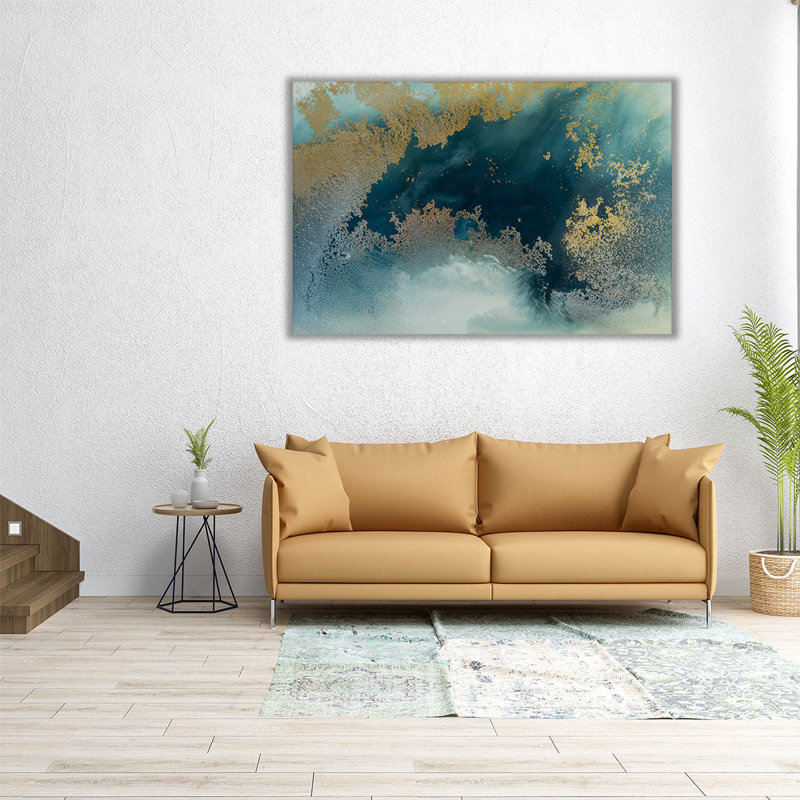 «Sundowner», reproduction d'art sur toile, H 40 po x l 60 po