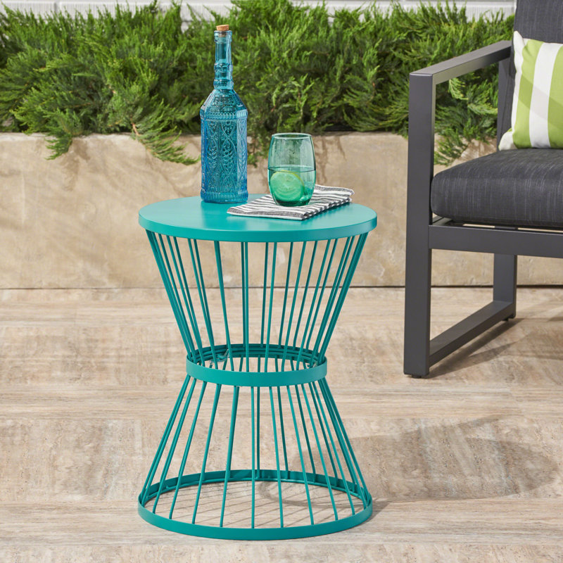 Table d'appoint 16 po LASSEN, Sarcelle