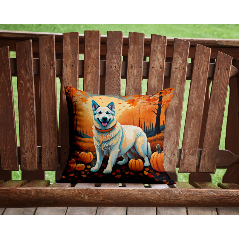  Coussin décoratif intérieur / extérieur en polyester Autre / Sans motif, 14 po x 14 po