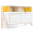 White/Canary Yellow and Orange