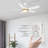Mikali 52'' Ceiling Fan with LED Lights