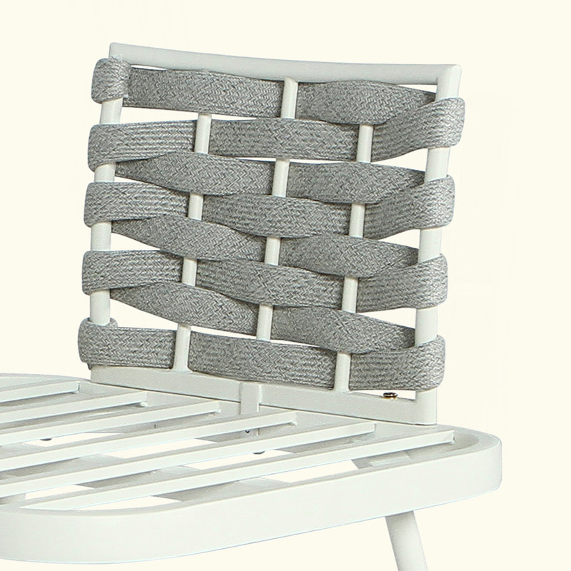 Ensemble de 2 fauteuils club Mariano, Gris, Blanc cassé / blanc