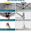 118'' W x 118'' D Metal Canopy-100865466